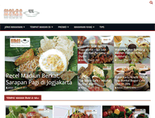 Tablet Screenshot of makanmakan.com